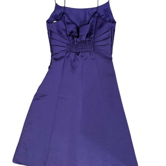 David’s Bridal Custom Fit Girls Purple Dress - Picture 2 of 3